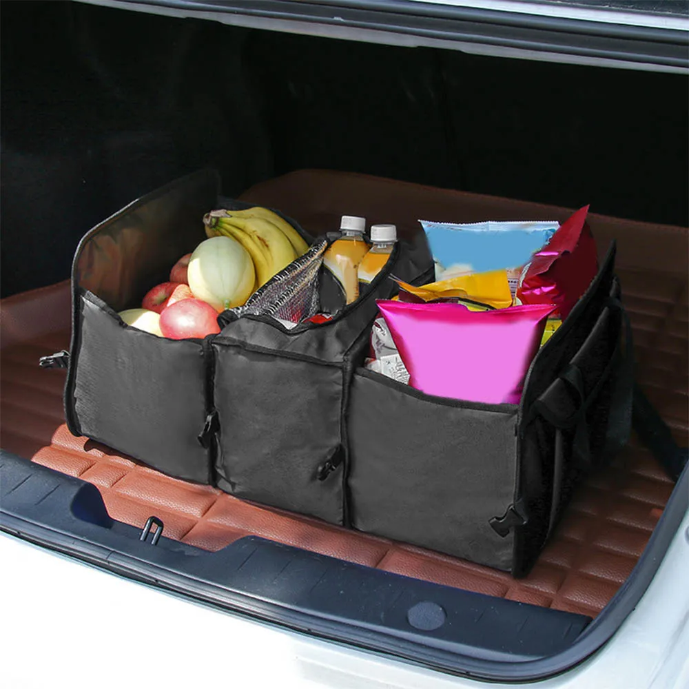 Auto Rear Rack Storage Box Organizer Drink Food Insulation Ice Basket Car Tool Container high quality | Автомобили и мотоциклы
