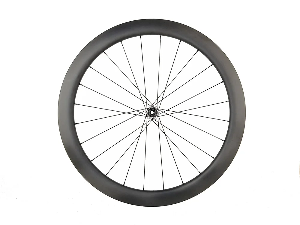700C 50MM road disc carbon wheels 25mm U shape cyclocross clincher wheelset 24 spokes 9mm QR 12mm 15mm UD 3K 12K matte