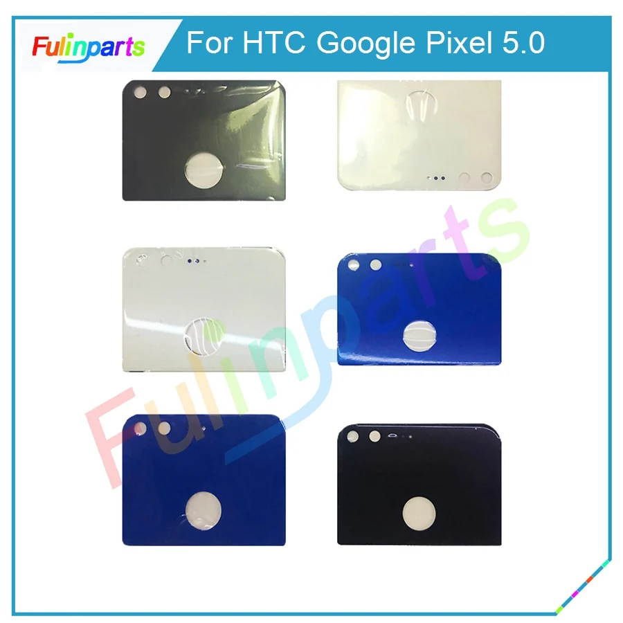 Для HTC Google Pixel 5 0/5 задняя камера стеклянная крышка объектива с клейкой наклейкой