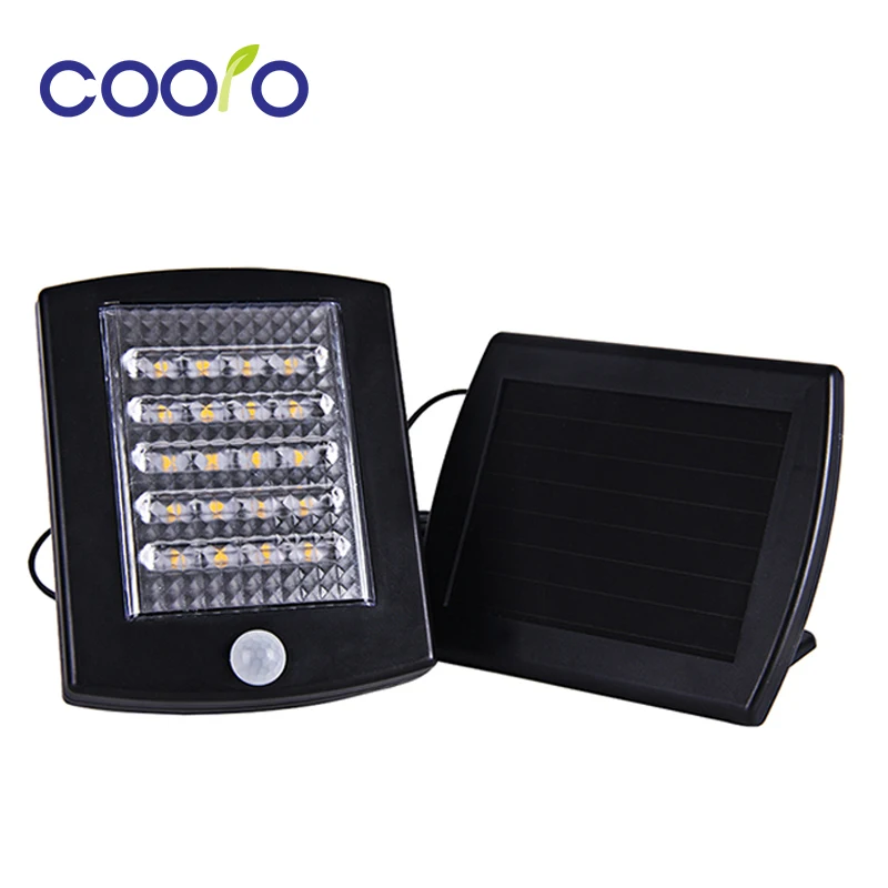 Уличный светильник на солнечной батарее 20 светодиодов аварисветильник