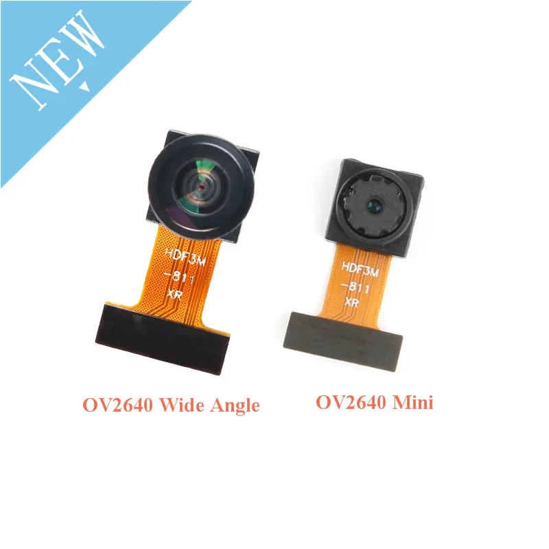 each type one pc OV2640 Camera Module 1/4 CMOS Image Sensor SCCB Interface JPEG With 140 Degree Wide Angle 200W Lens/Fish-eye Lens For Arduino - Цвет: each type one pc