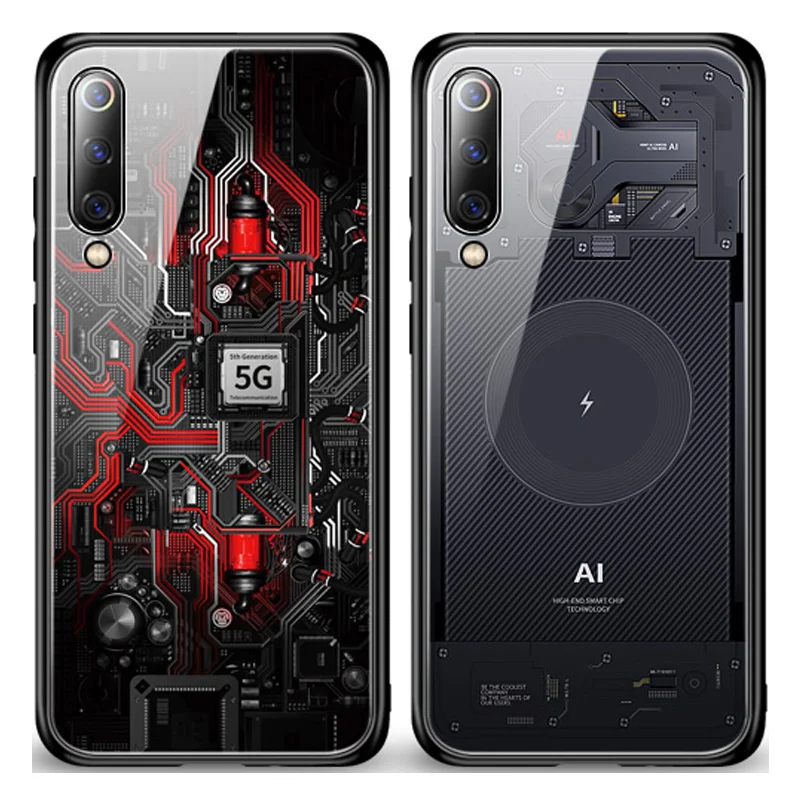 GFAITH For HUAWEI P30 Pro Case Explorer Design Tempered Glass Cover MATE 20 PRO Lite Y9 2019 Y7 Y6 | Мобильные телефоны и