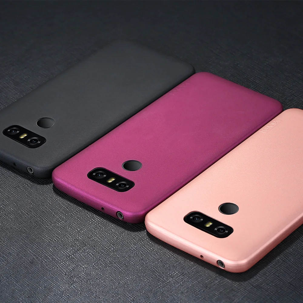X-Level Ultra Thin Silicone Case For LG G6 Matte Silky 360 Full Protection Shockproof Back Cover |