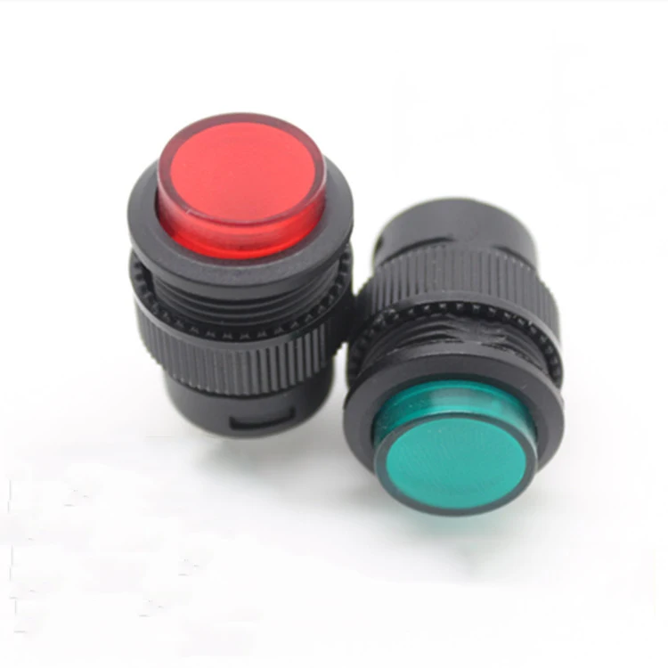 Мгновенный светодиодный кнопочный выключатель (ВКЛ) 16 мм фотоэлемент|switch switch|switch