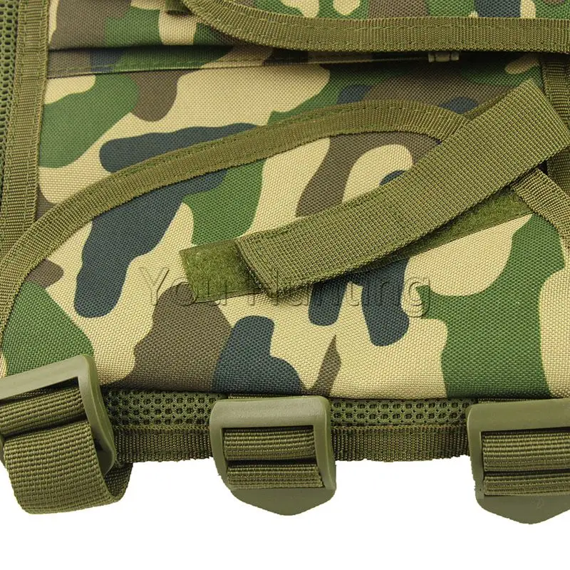 Военный Охотничий Жилет Molle для страйкбола пейнтбола стрельбы леса камуфляжный