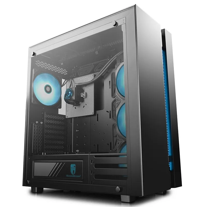DEEPCOOL Новый Ark 90 Настольный чехол для компьютера + Капитан 280 набор (стеклянная