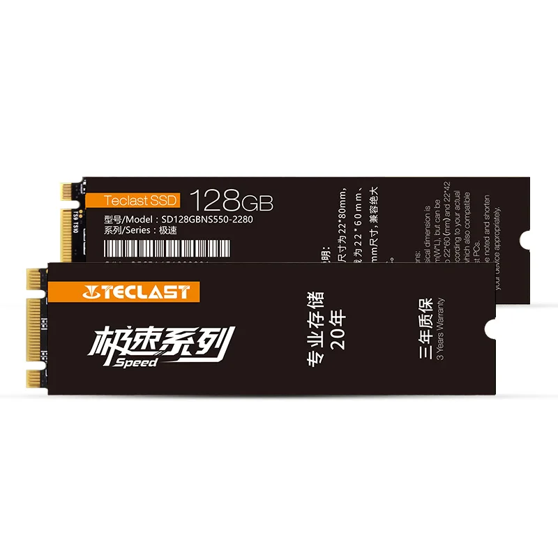 Teclast NS550 m.2 SSD 2242 128 GB HDD мм NGFF внутренний жесткий диск M2 SATA для ноутбуков