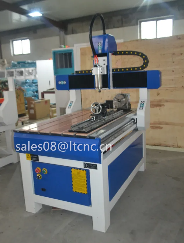 4 оси фрезерный станок с ЧПУ рекламный автоматический