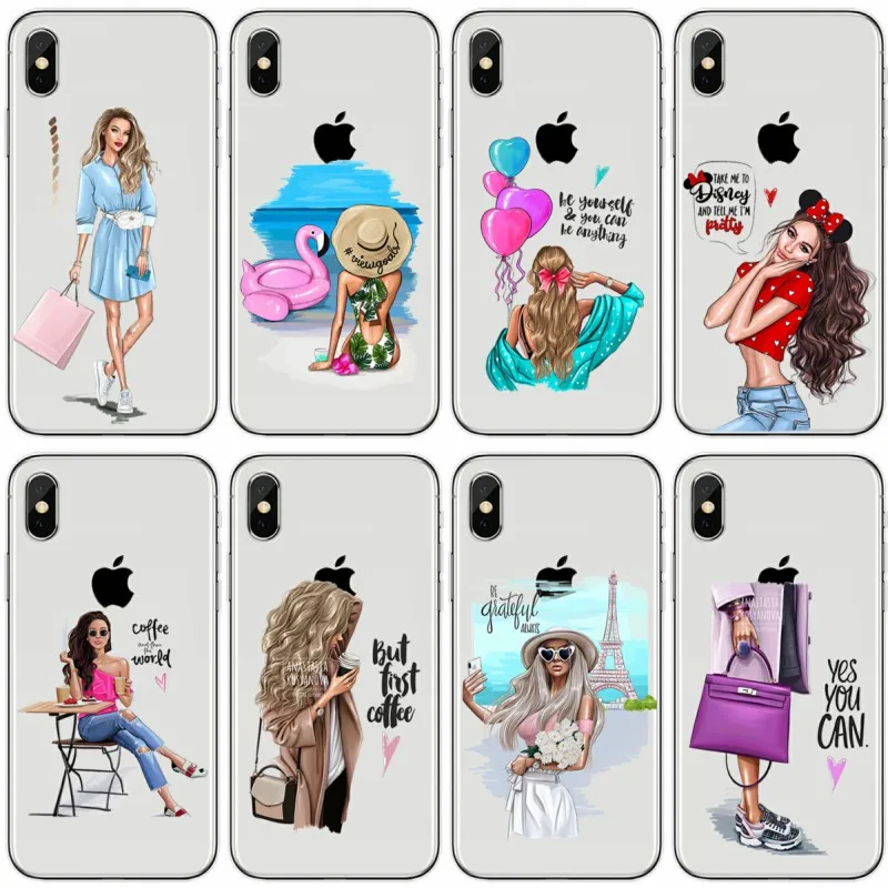 Модный стильный летний чехол для iPhone X XS XR MAX 5 5C 5S SE 6 6S 7 7plus 8 8plus|Бамперы| |