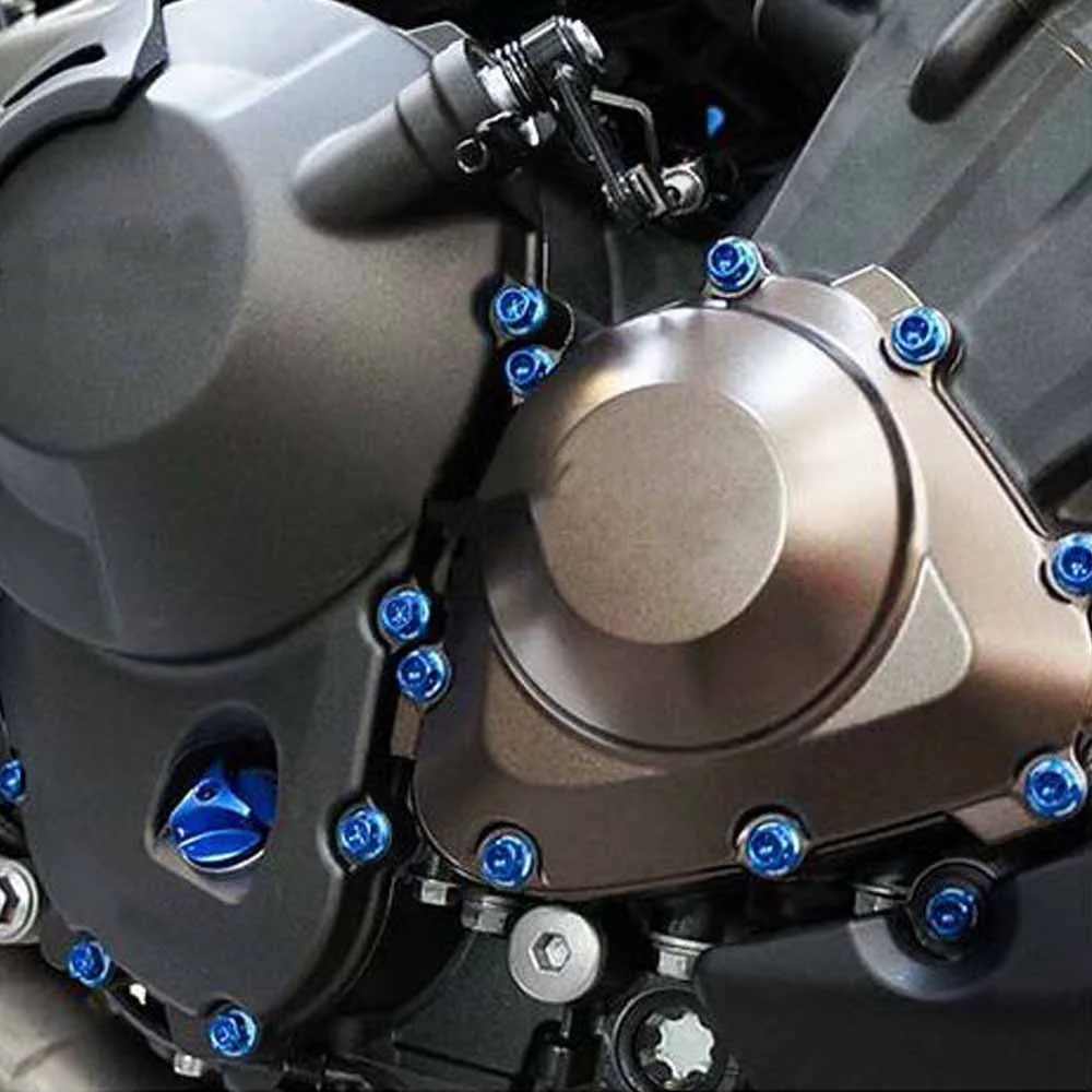 Универсальные болты для обтекателя мотоцикла винтовые гайки Yamaha FZ07 FZ09 FZ MT 07 09 YZF R1
