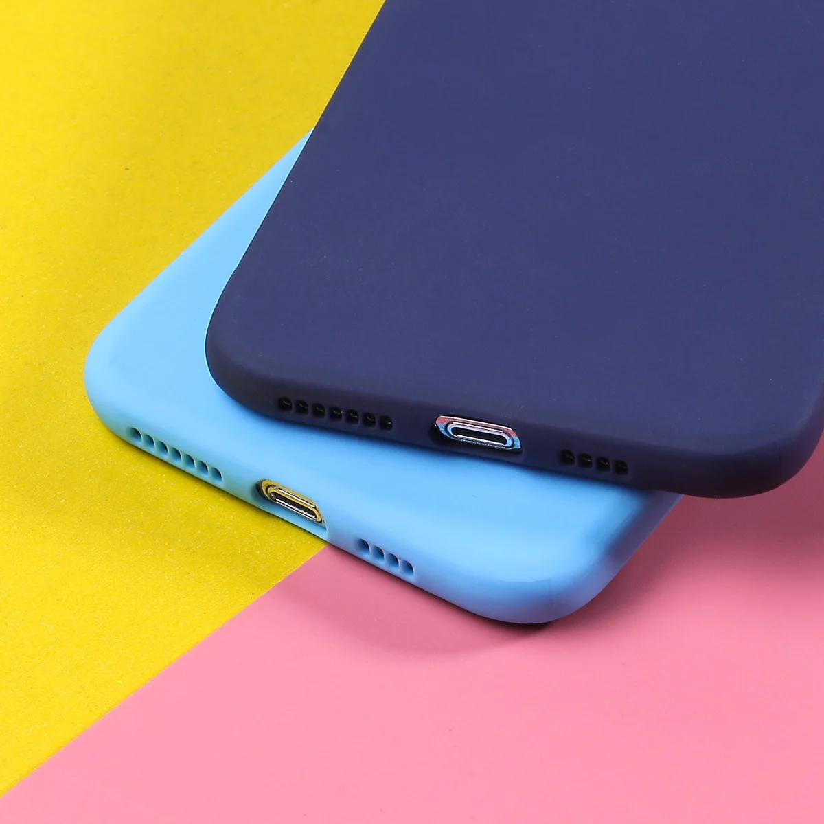 Силиконовый чехол ярких цветов для iPhone XR X XS Max 6 S 5 5S SE 7 8 Plus Роскошные Симпатичные