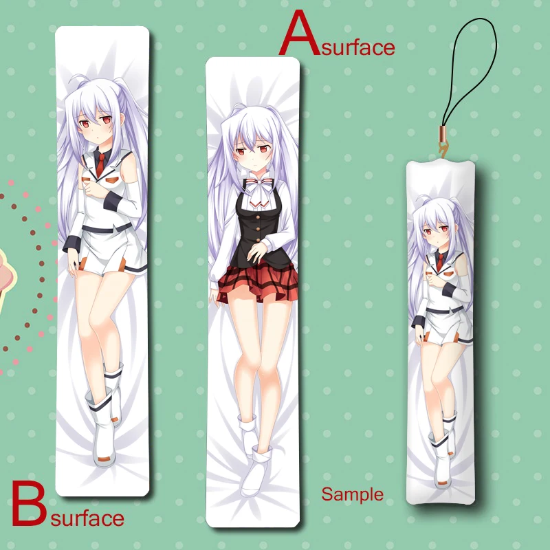 Пластиковые воспоминания Isla в виде милого героя аниме мини Dakimakura брелок-подушка