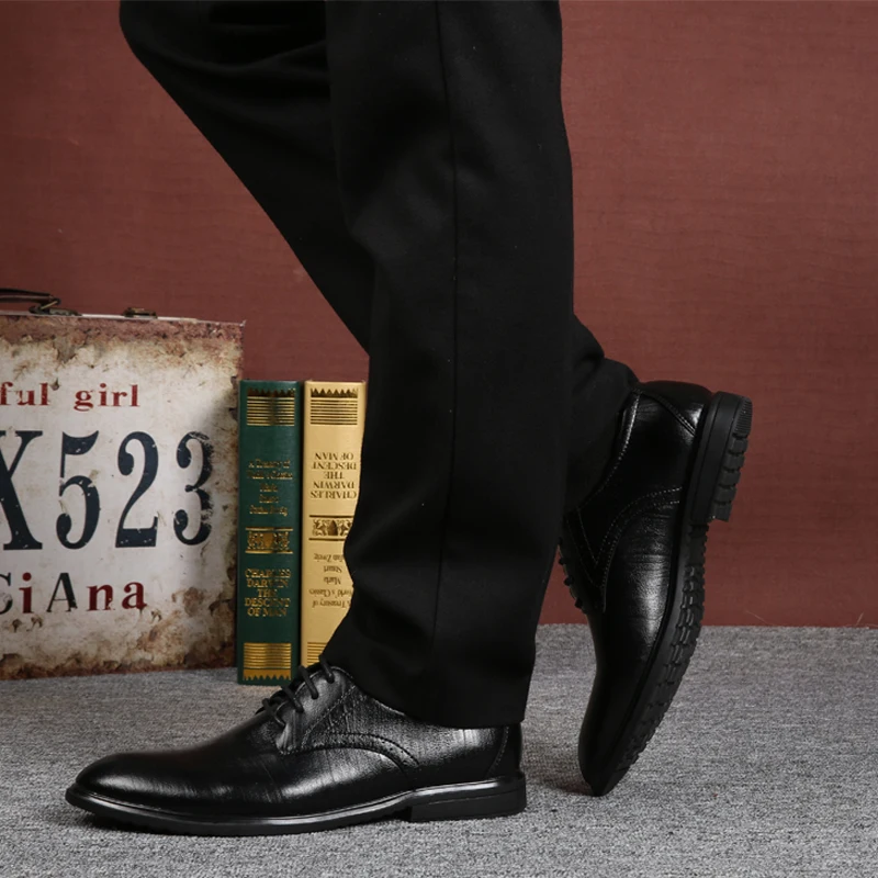 Luodiram Популярный Бренд продажи высококачественные мужские туфли-оксфорды