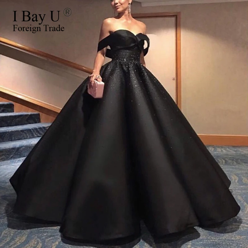 Длинные блестящие вечерние платья 2020 Robe De Soiree Longue Формальные восточные Блестящие