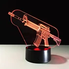 Внешний аккумулятор Usb Led 3d лампа Настенный светильник на батарейках акриловый ночной Светильник детская лампа для спальни Мини Usb светодиодный мини-светильник
