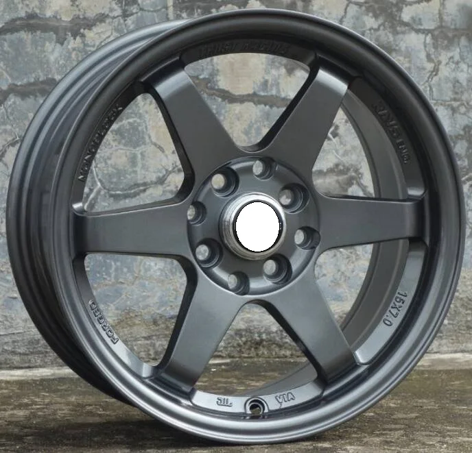 TE 37 15 дюймов белый 15x7 0 4x100 4x114 3 Автомобильные Колесные диски из алюминиевого