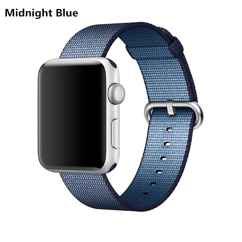 20 Спортивный ремешок для apple watch band 4 5 44 мм 40 мм iwatch band 42 мм 38 мм apple watch 5 4 3 2 тканый нейлоновый браслет аксессуары для часов - Цвет ремешка: 20