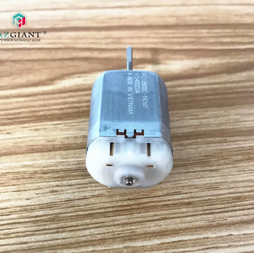 AZGIANT 12 В DC Автомобильный Дверной замок двигатель FC-280SC-14260 миниатюрная Угольная щетка 280 мотор 6800 об/мин для mabuchi замок привод двигателя