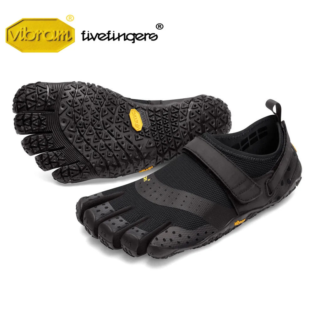 Vibram Fivefingers V-Aqua резиновый, с пятью пальцами, для водных видов спорта, нескользящий, дышащий светильник, вес, дизайн, водонепроницаемая обувь для мужчин