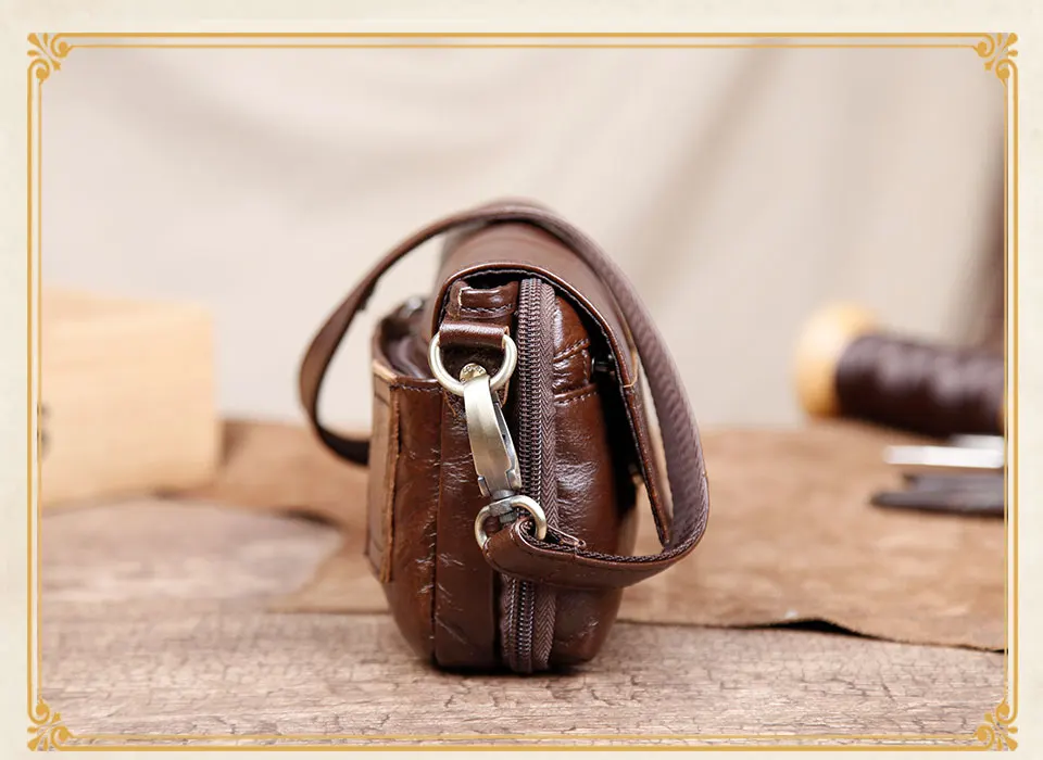 Cobbler Legend оригинальная женская сумка почтальон натуральная кожа маленькие сумки винтажные сумки через плечо для женщин#803211
