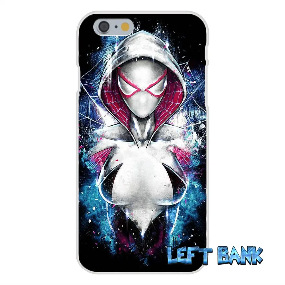 Черный костюм Человека-паука Venom символ Мягкий Силиконовый ТПУ Прозрачный чехол