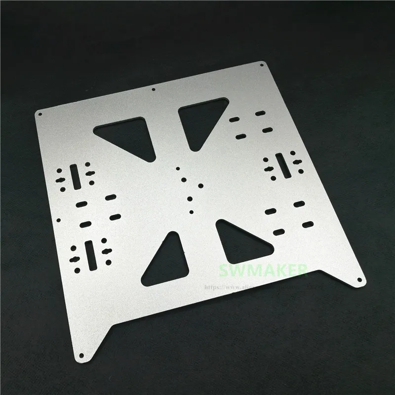 Reprap Prusa i3/Anycubic Мега i3 анодированный алюминиевый сплав кровать с подогревом