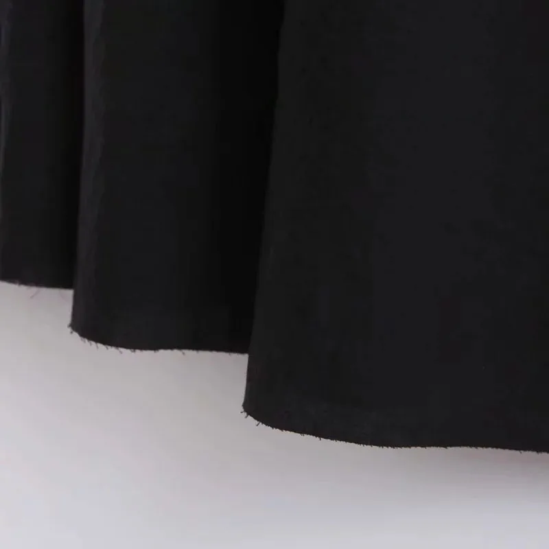 Платье Женская Повседневная приталенная однотонная летняя трапециевидная