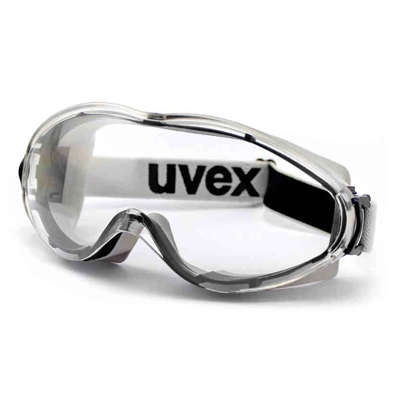 

UVEX Safety Goggles Anti-fog Anti-impact Protective Eyeglasses Windproof Sandproof Riding Cycling Industrial Labor Work Goggles