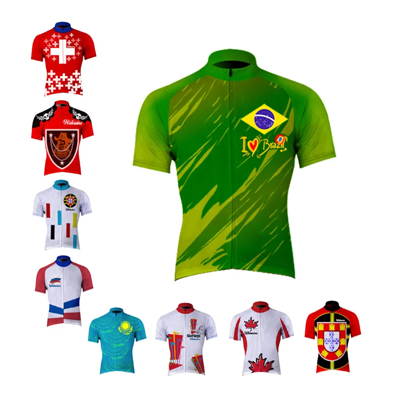 

widewins Cycling Jersey women Bike Jerseys 2021 road MTB bicycle Clothing Short Sleeve Ropa Ciclismo maillot white Racing top
