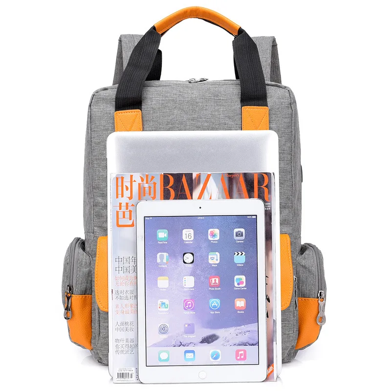 Модные женские рюкзак для ноутбука Колледж студент bagpack школьные сумки девочек