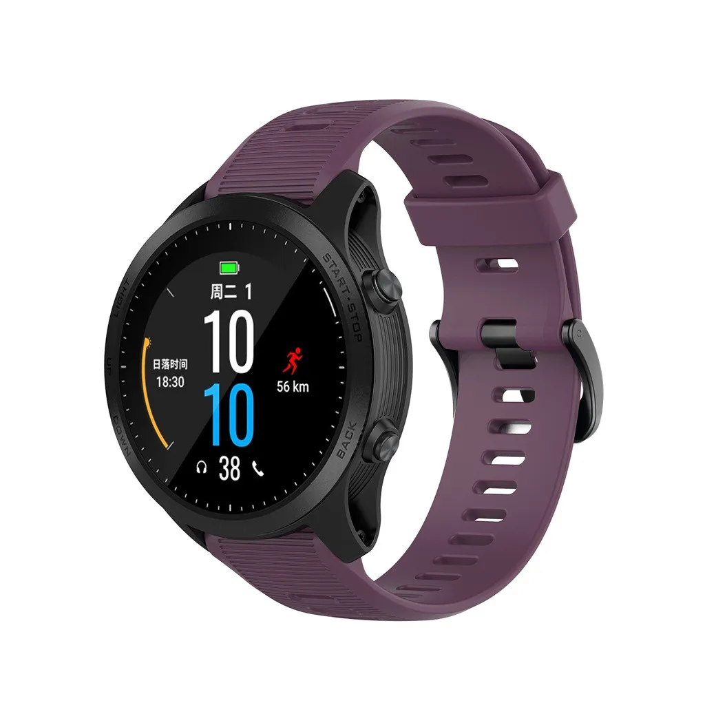 Замена силиконового ремешка ремешок для Garmin Forerunner 945 935 Fenix 5 Plus Смарт-часы носимые Аксессуары#710