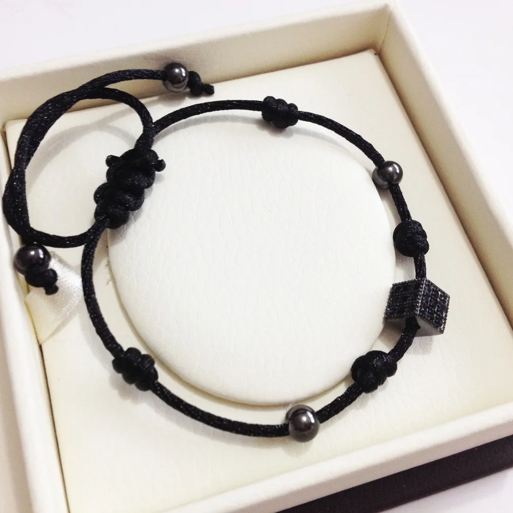 Браслет-макраме ручной работы из нержавеющей стали | Украшения и аксессуары