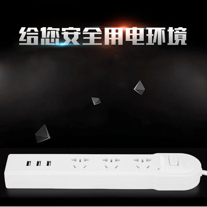 Мощность полосы умный дом электроники быстрой зарядки с 3 портами (стандарт