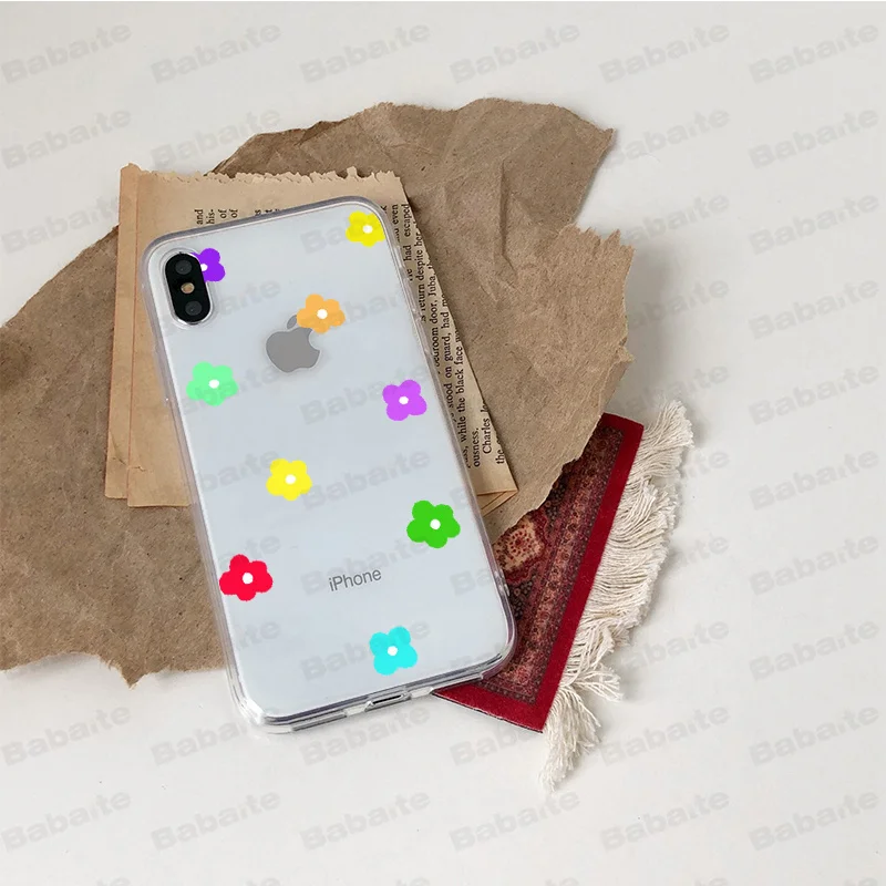 Babaite летний маленький чехол для телефона с ромашками iPhone X XR XS Max 7 8 6 6s Plus 5 SE летняя