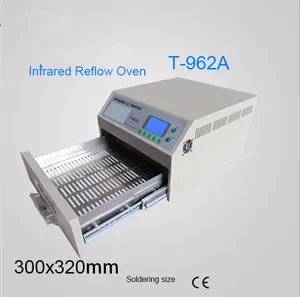 Puhui T962A DGC инфракрасный духовой припой IC НАГРЕВАТЕЛЬ наладочная станция нагреватель Инфракрасный духовой шкаф 300 м Высокое Качество NE
