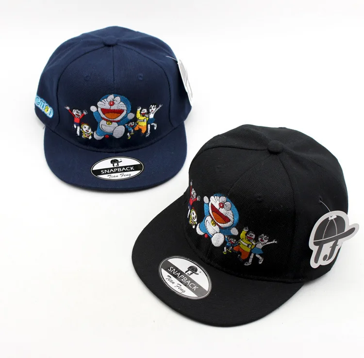 Doraemon детские шляпы от солнца Snapback летняя кепка бейсболка для маленьких мальчиков
