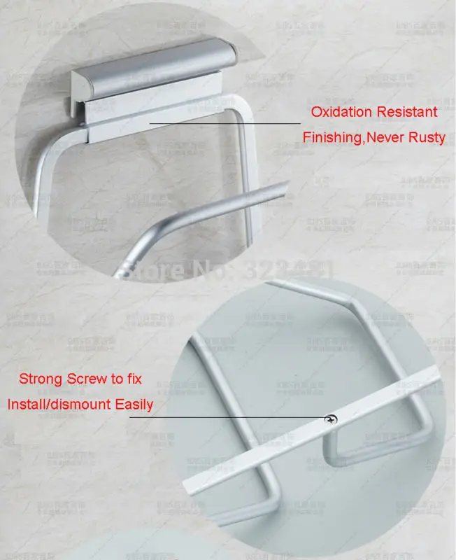 Алюминиевый кухонный Органайзер настенная кухонная стойка для посуды и кастрюль