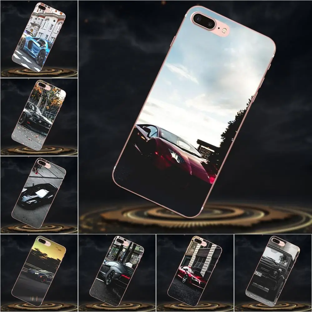 Чехол накладка из ТПУ для Sony Xperia Z Z1 Z2 Z3 Z4 Z5 compact Mini M2 M4 M5 T3 E3 E5 XA XA1 XZ Premium Mfl 176h Muscle Car