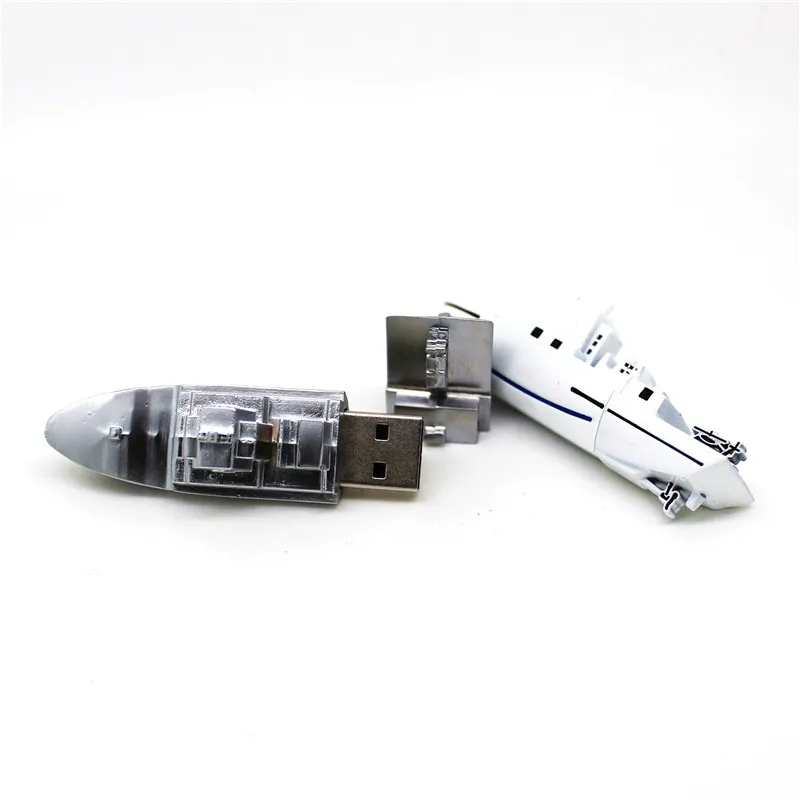 Металлический серебристый/белый Battleship USB флеш-накопитель 4 ГБ 8 ГБ Pendrive Memory Stick 16 ГБ 32 ГБ 64 ГБ военный корабль ручка-накопитель Steamship