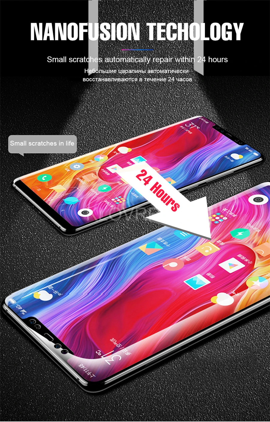 Передняя+ задняя мягкая защитная пленка для Xiao mi Red mi Note 8 7 6 5 Pro 6A 5A Гидрогелевая пленка наклейка для mi A2 Lite