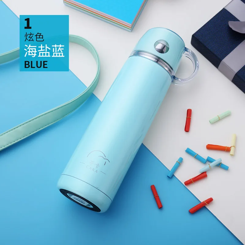 CAKA vacuum flask stainless steel 304 Thermal Cup outdoor school office Drinking Straight Cup Hot Water Bottle