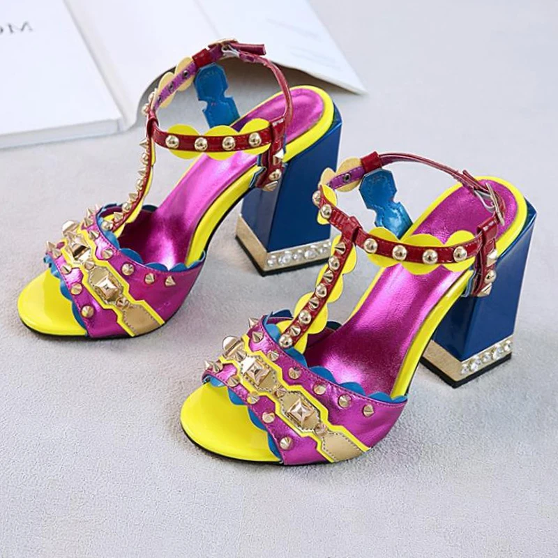 2019 шикарные дизайнерские сандалии гладиаторы женская обувь с открытым носком