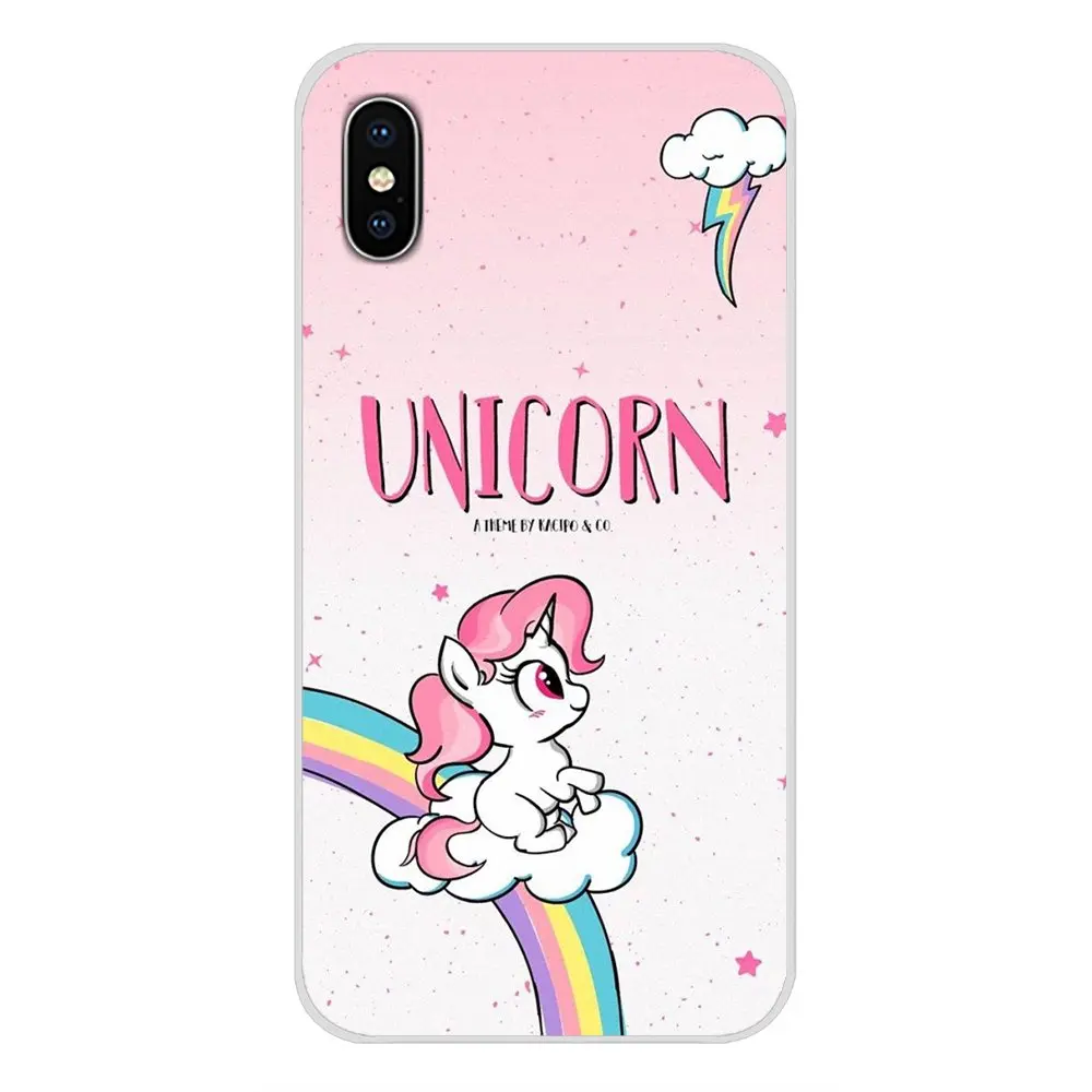 Мягкий прозрачный чехол для Xiaomi Mi4 Mi5 Mi5S Mi6 Mi A1 A2 5X 6X 8 9 Lite SE Pro Max Mix 2 3 2S My little Rainbow