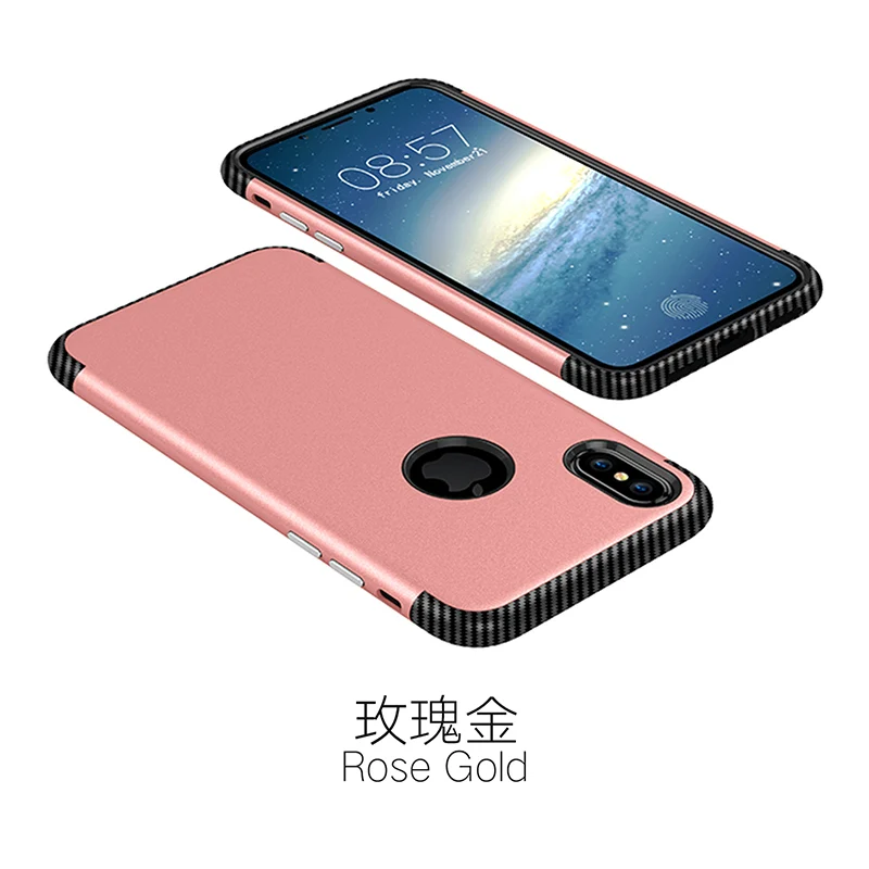 Волоконный чехол Чехол для iPhone 6 6s 7 s iphone 8 S Plus Мягкий силиконовый