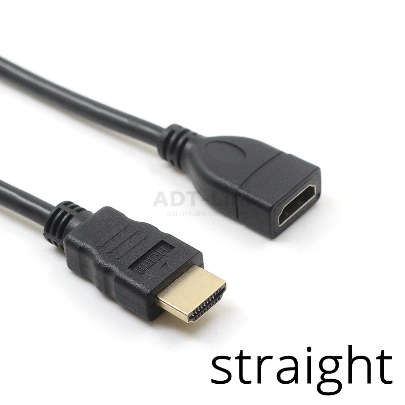 0 1 м 10 см вверх и вниз правый левый угол HDMI 4 тип Папа мама В удлинитель адаптер