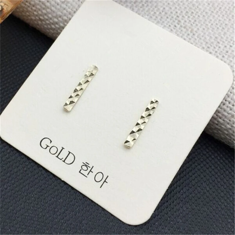 Минимализм элегантность бар вечерние ринка серьги ювелирные изделия Простой