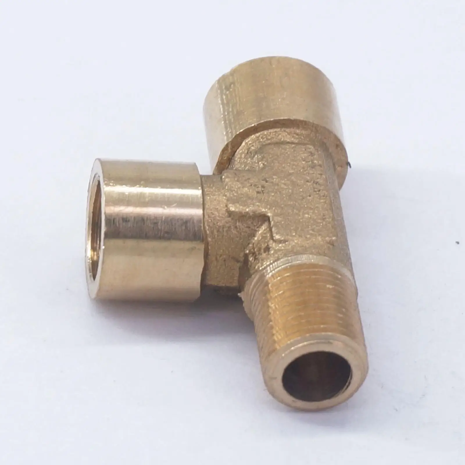 Лот 2 тройник 3 ходовой латунный фитинг соединитель 1/" BSP Female x 1/8" BSP female x 1/" BSP Female резьба для воды, топлива, газа