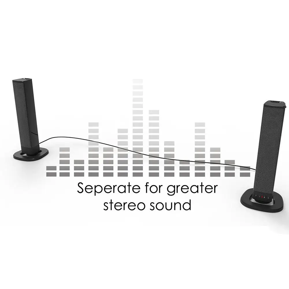 AMTERBEST BS 36 Sound Blaster Soundbar портативный Bluetooth динамик Инновационный складной