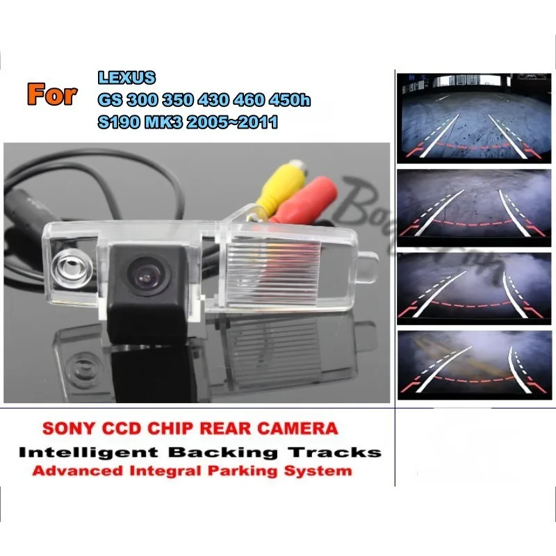 Смарт камера заднего вида для LEXUS GS 300 350 430 460 450h S190 MK3 2005 ~ 2011|rear view camera|hd ccdrear camera |