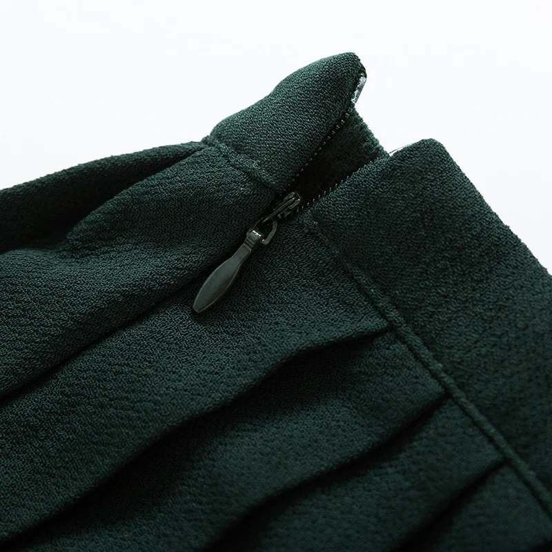 SEMIR юбка для женщин Новая мода 2018 плиссированные юбки Средний стиль черный
